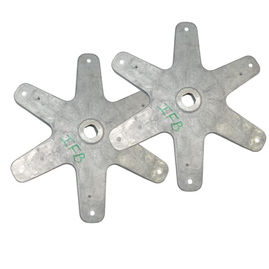 BUY SPARES I.F.B.E Top Load Washing Machine Hub with 6 Legs, 30cm Replacement Part for Smooth Rotation, Easy Installation (Pack of 1) BS1047