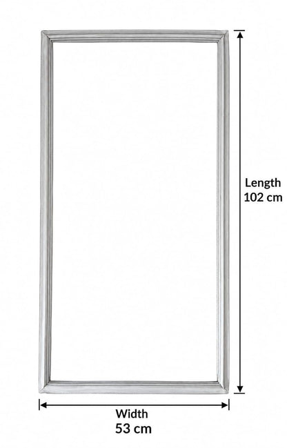 BUY SPARES Refrigerator Door Gasket for LG E-Star 1, 49x105 cm, Grey, Rubber and PVC, Rectangular Strip BS1142