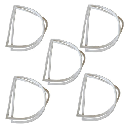 BUY SPARES Universal Refrigerator Door Gasket Seal, Durable Rubber Material, Lock in Cold Air, Improve Cooling Efficiency, Keep Food Fresh Longer 210 ltr 51x118 cm (Pack of 5) BS1187