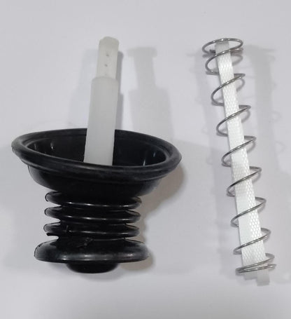 BUY SPARES Washing Machine Drain Bellow, Black, compatible with Whirlpool Semi Automatic Washing Machine, with Metal Spring BS1426