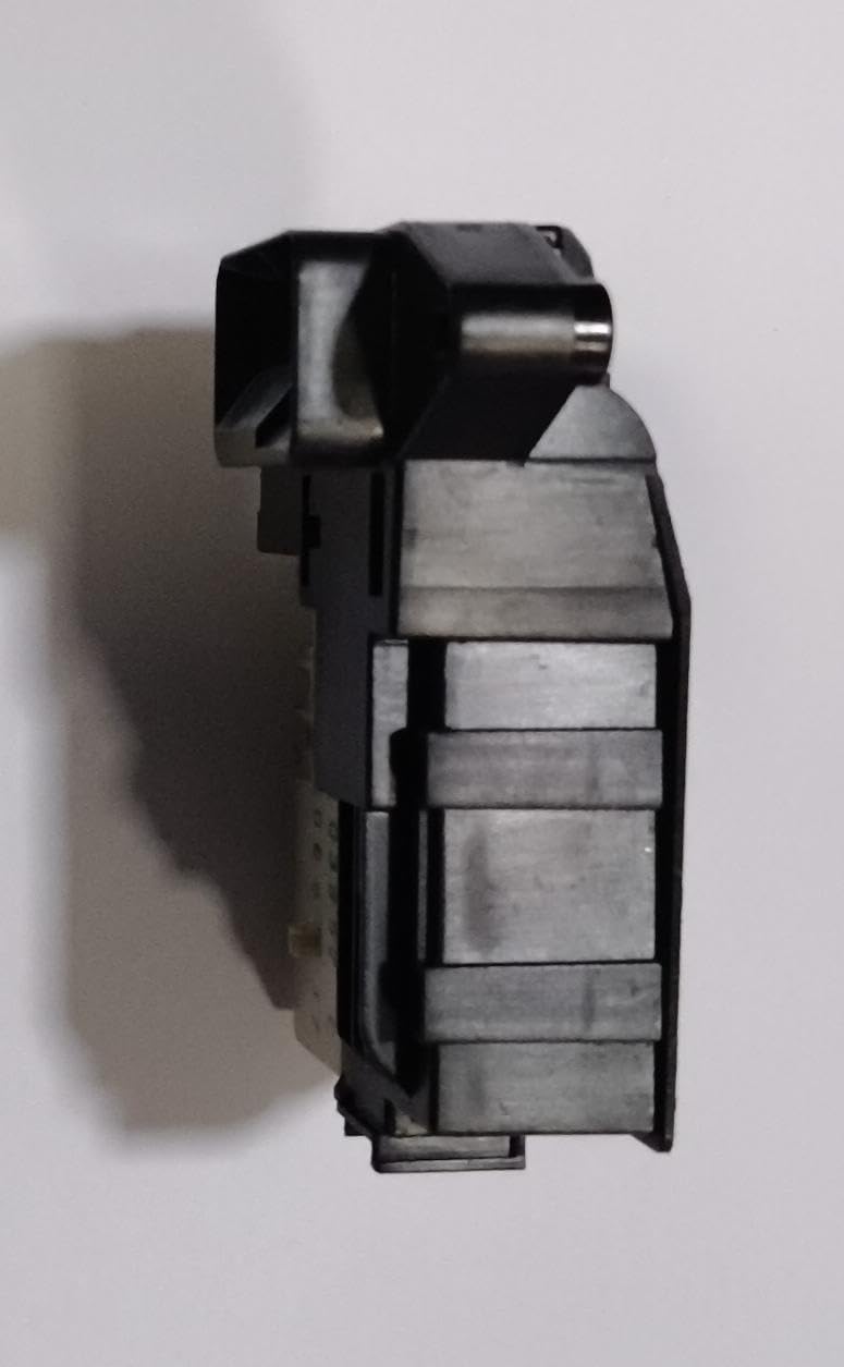 Buy Spares Washing Machine Door Lock Compatible with L.G.E Front Load Washing Machine, 4 Pin, Black and White BS1166