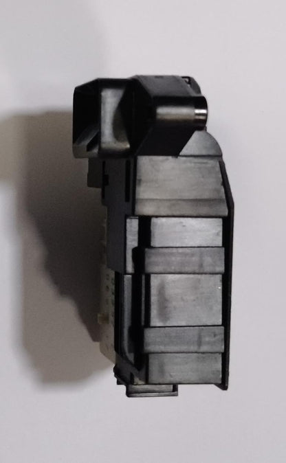 Buy Spares Washing Machine Door Lock Compatible with L.G.E Front Load Washing Machine, 4 Pin, Black and White BS1166