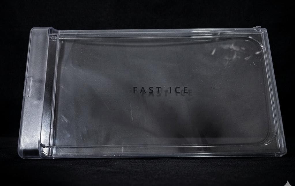 BUY SPARES Fast Ice Freezer Door, Clear, 36 x 18.8 cm, compatible with Whirlpool Ice Magic Direct Cool Refrigerators BS1205