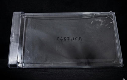BUY SPARES Fast Ice Freezer Door, Clear, 36 x 18.8 cm, compatible with Whirlpool Ice Magic Direct Cool Refrigerators BS1205
