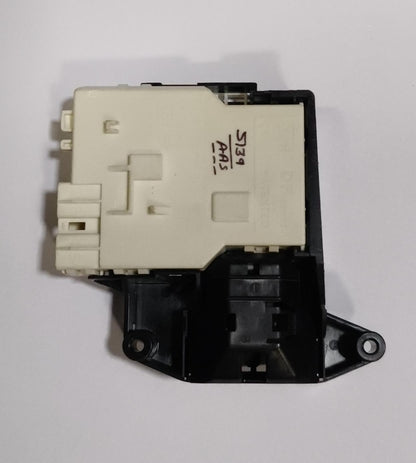 Buy Spares Washing Machine Door Lock Compatible with L.G.E Front Load Washing Machine, 4 Pin, Black and White BS1166