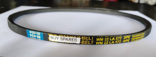 Buy Spares Washing Machine V-Belt WM 22 LA 572, Black, compatible with LG BS1285