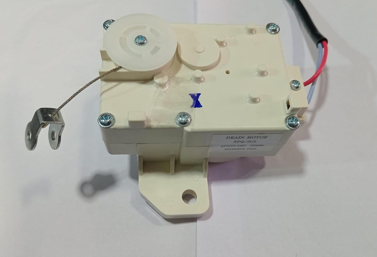 BUY SPARES Drain Motor XPQ-6C2 for Onida Top Load Washing Machine, AC 220V-240V, 50/60Hz, 23mm Pull Distance BS1374