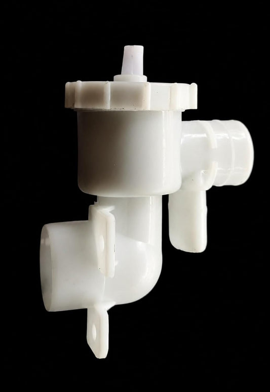 Buy spares Dumb Valve Compatible with Samsung Fully Automatic Top Load Washing Machine, White, Plastic Spare Part BS1336