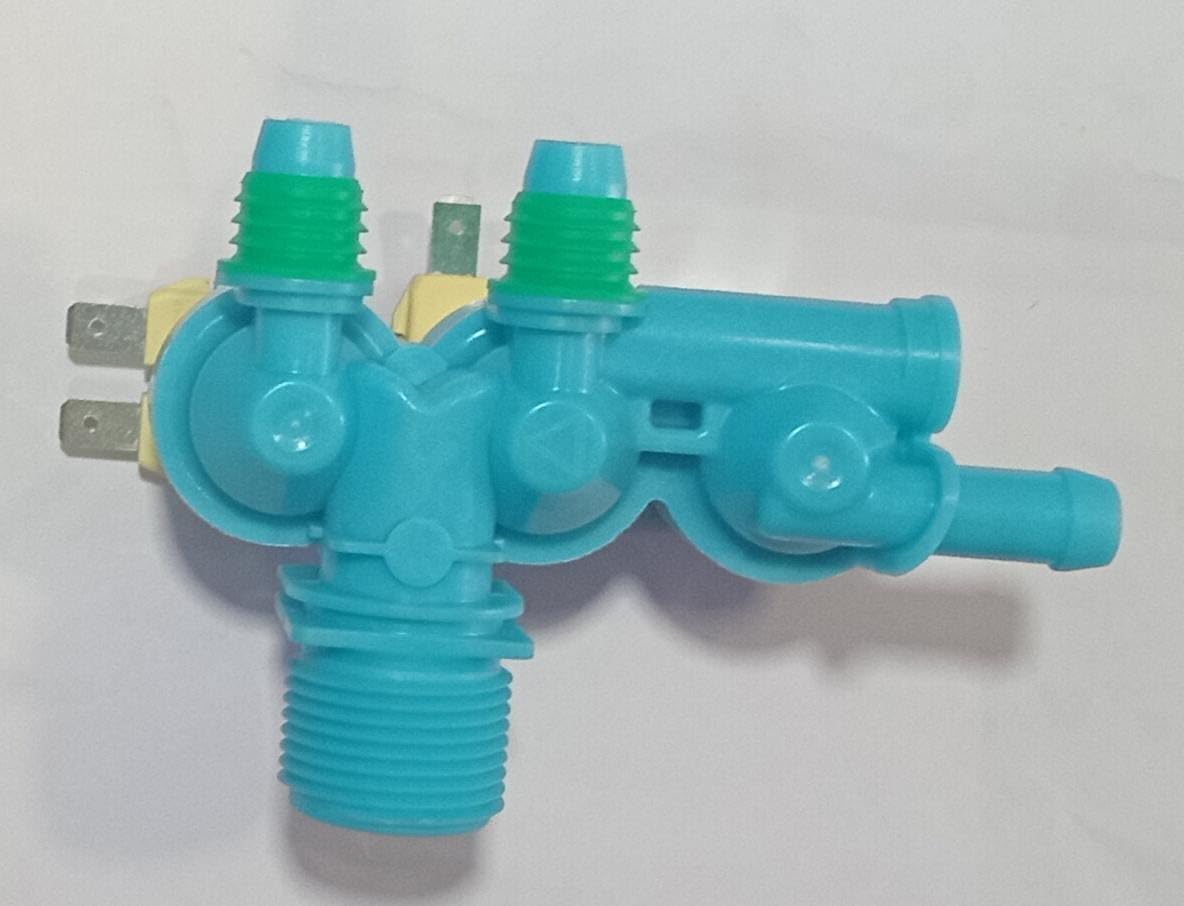 BUY SPARES 3 Way Inlet Valve for Samsung Top Load Washing Machine, Replacement Water Inlet Part BS1370
