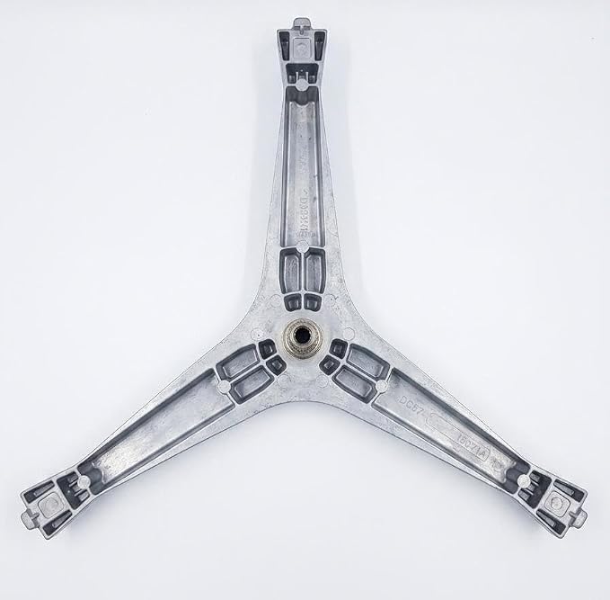 BUY SPARES Washing Machine Drum Spider Arm Compatible with Samsung, Model DC97-15971A, 23 cm, Bearing Size 6205/6204, 5.5 kg and 6.5 kg BS1151