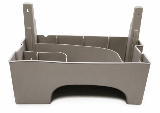 BUY SPARES Refrigerator Compressor Drip Tray, Grey, compatible with L.G.E, Part Code MJS64072501, 28.5 x 19 cm.Hole to Hole 27 cm BS1254
