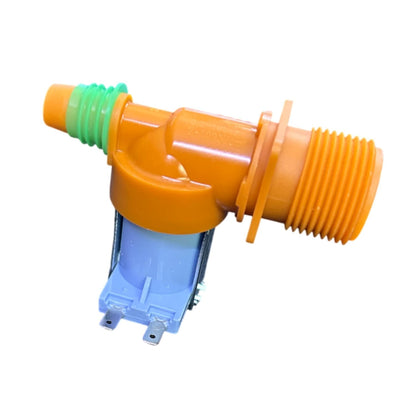 BUY SPARES Water Inlet Valve for Top Load Washing Machine compatible for Samsang, Single Coil, 2-Pin, 220-240V, Orange, Plastic Rubber Metal Durable & Compatible Spare Part BS1278
