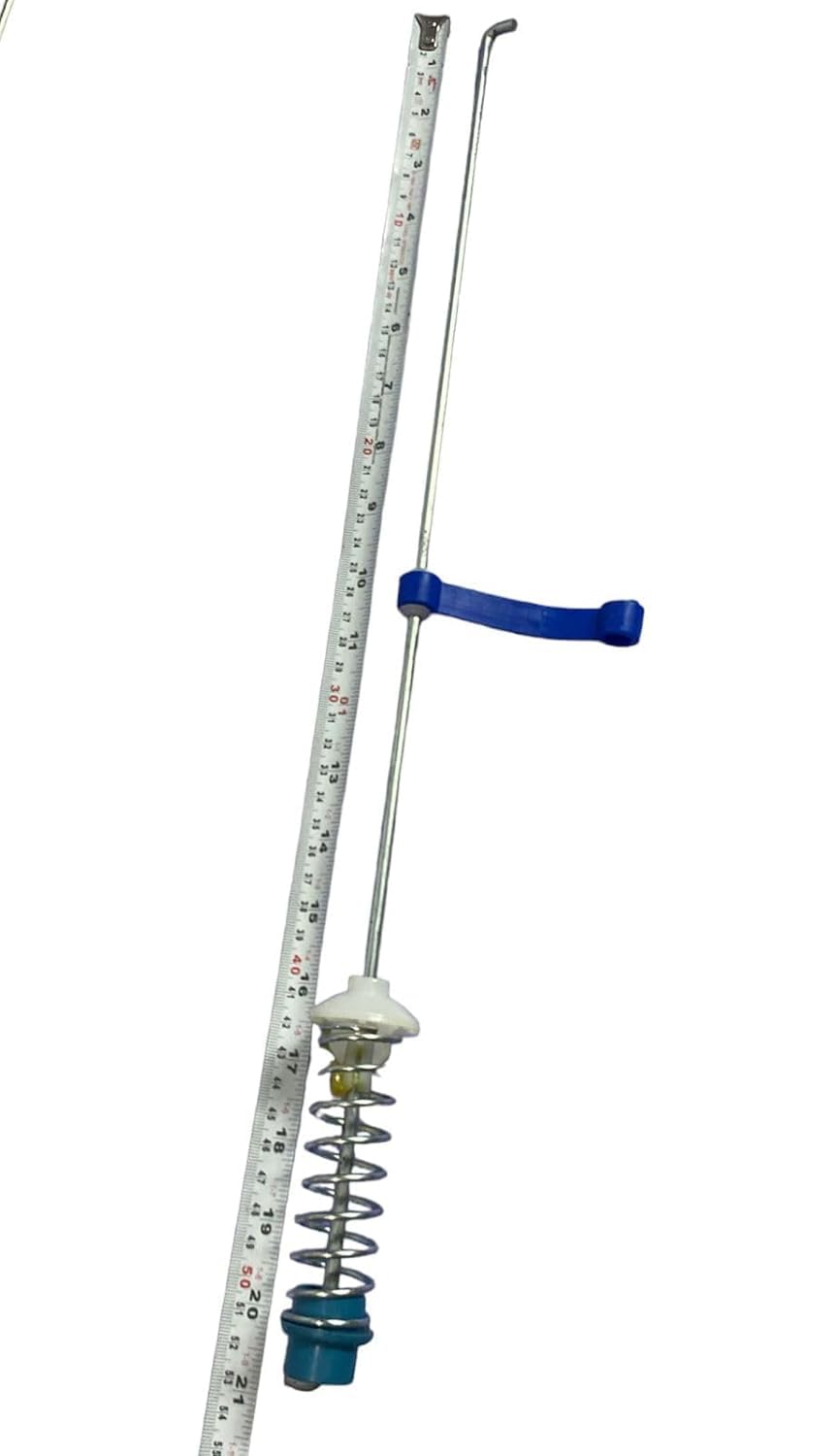 BUY SPARES Top Load Washing Machine Suspension Rods Compatible with W.h.i.r.l.p.o.o.l L1 Models, 21 Inch, 7.5-8.5kg, Blue Rubber Support with Light Green and White Bush BS1299