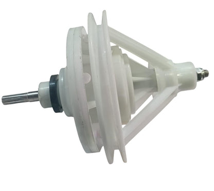 BUY SPARES TCL Gear Box XD017, Compatible with TCL Semi Automatic and Top Load Washers, Heavy Duty Replacement Part, White, Smooth Performance Gear Assembly (2, Pack of 2) BS1265