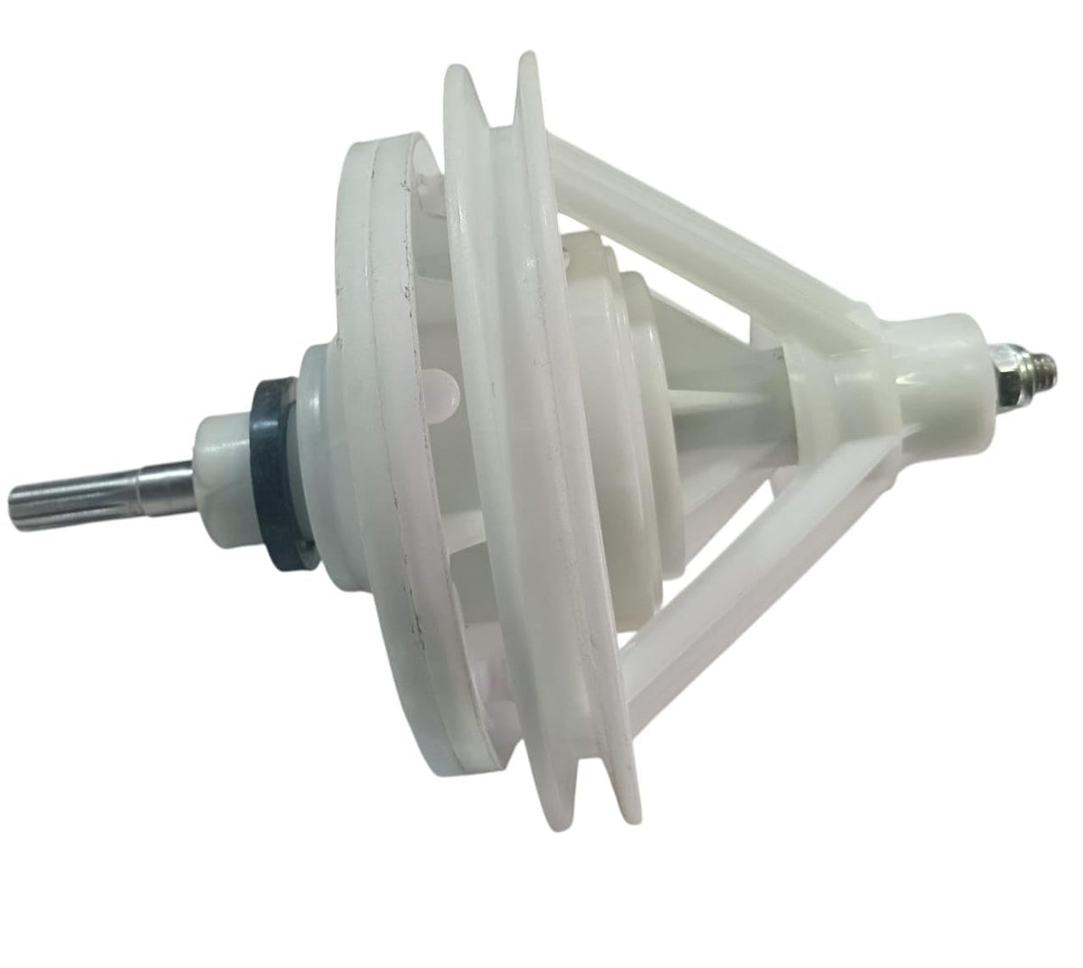 BUY SPARES TCL Gear Box XD017, Compatible with TCL Semi Automatic and Top Load Washers, Heavy Duty Replacement Part, White, Smooth Performance Gear Assembly (1, Pack of 1) BS1204