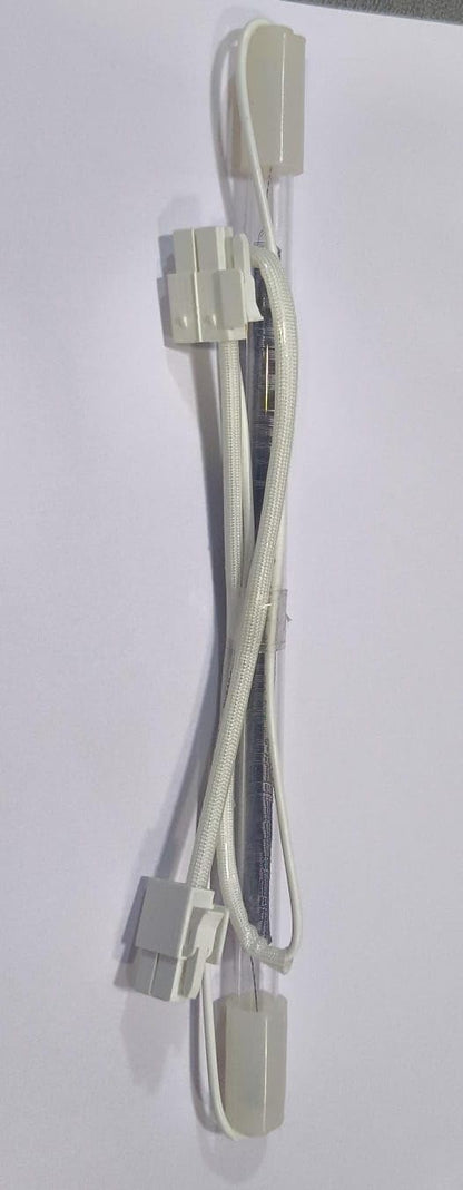 BUY SPARES Refrigerator Defrost Glass Heater, 10 Inch, White Transparent, Compatible with All Brands BS1035