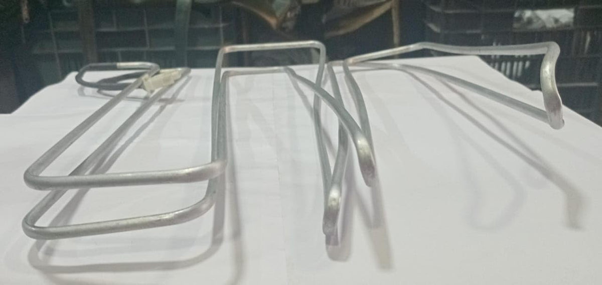 BUY SPARES Refrigerator Evaporator Heater, Aluminium, 15 Inch, Compatible with W.h.i.r.l.p.o.o.l Refrigerator BS1423