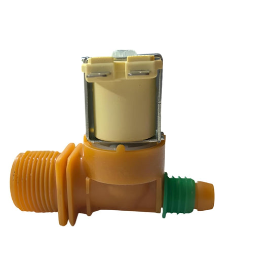 BUY SPARES Water Inlet Valve for Top Load Washing Machine compatible for Samsang, Single Coil, 2-Pin, 220-240V, Orange, Plastic Rubber Metal Durable & Compatible Spare Part BS1278