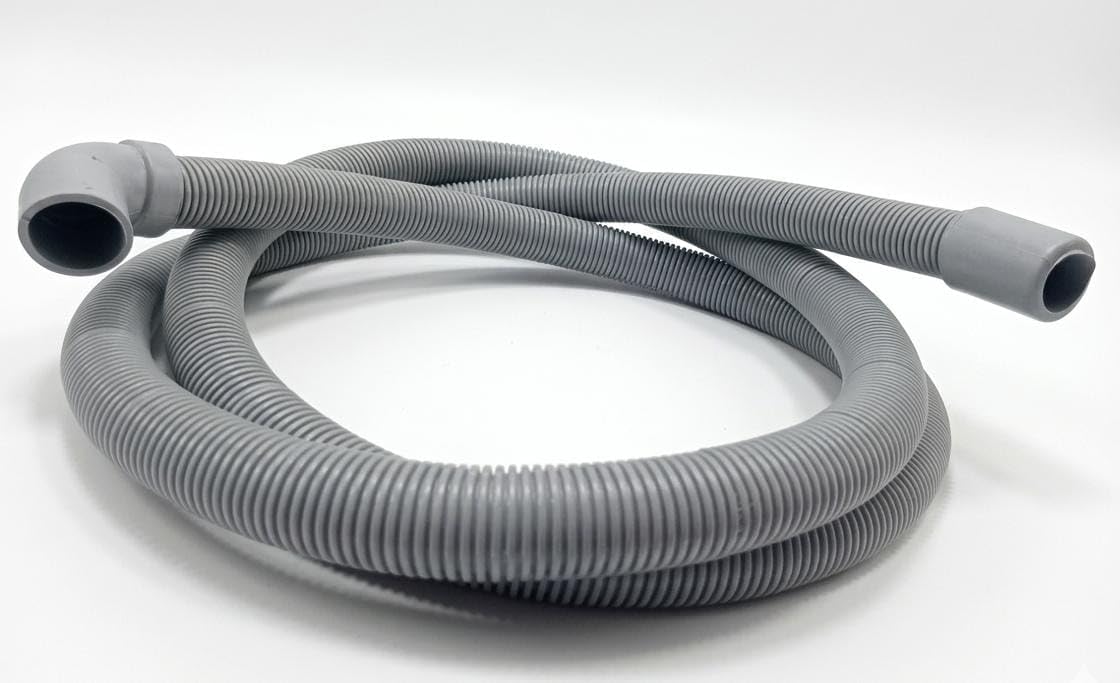 BUY SPARES Universal Outlet Drain Hose for Front Load Washing Machine, Compatible with LG, Samsung, IFB, Bosch, Siemens, 2 Metre BS1415