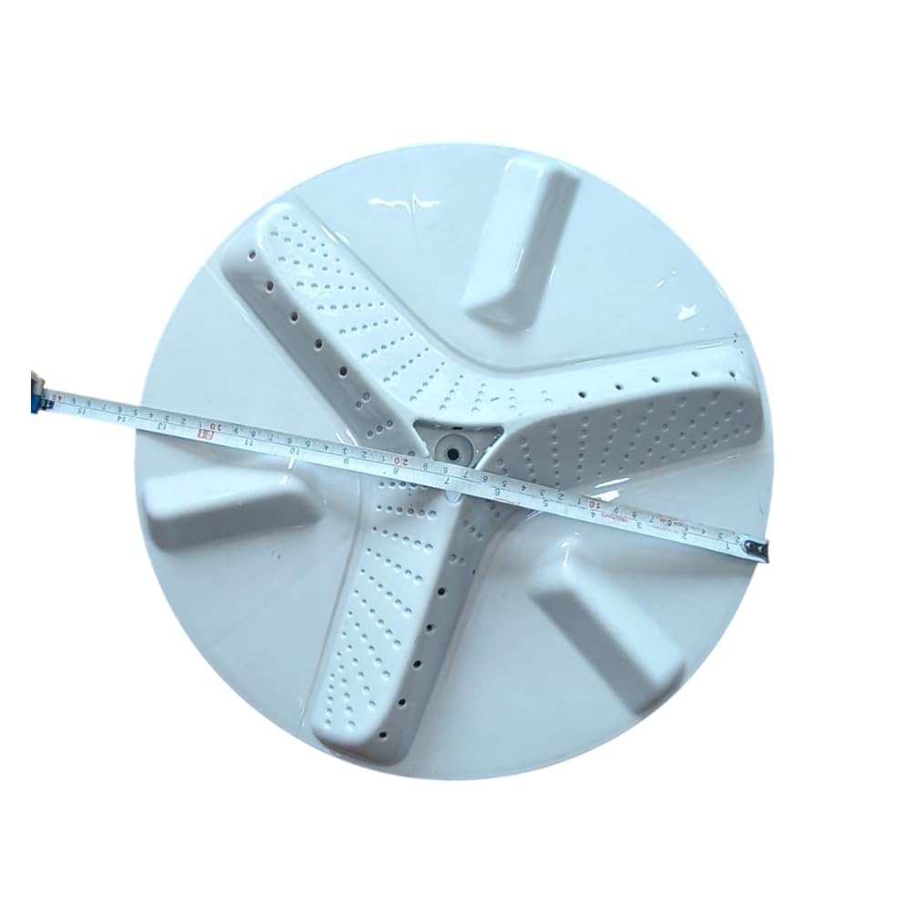 BUY SPARES B.o.s.c.h Compatible Top Load Washing Machine Pulsator, 35cm, Round Knurled Shaft, Durable Replacement Spare Part BS1424