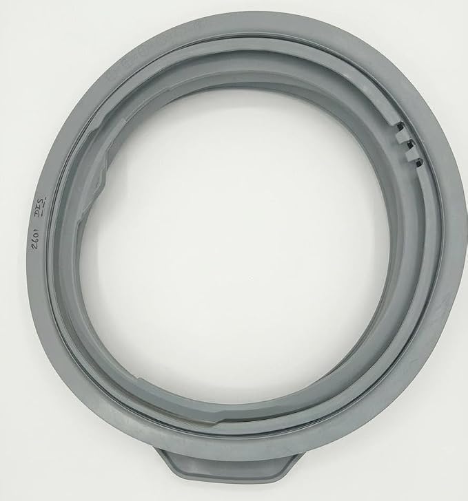 BUY SPARES Washing Machine Door Gasket Seal, Grey, Compatible with L.G.E WiFi Model MDS55242601 BS1291