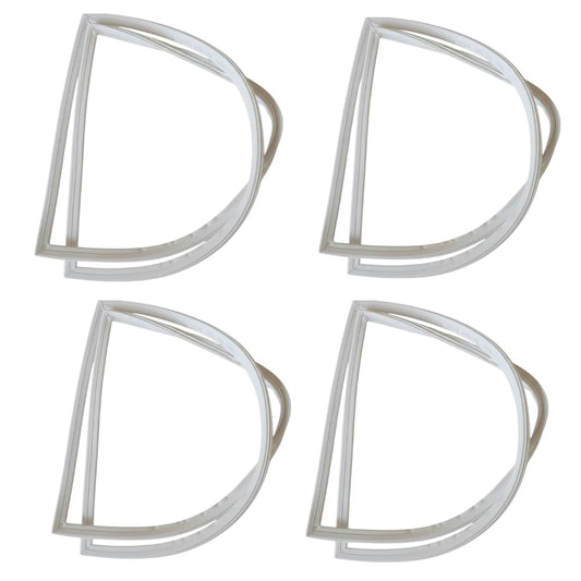BUY SPARES Universal Refrigerator Door Gasket Seal, Durable Rubber Material, Lock in Cold Air, Improve Cooling Efficiency, Keep Food Fresh Longer 210 ltr 51x118 cm (Pack of 4) BS1002
