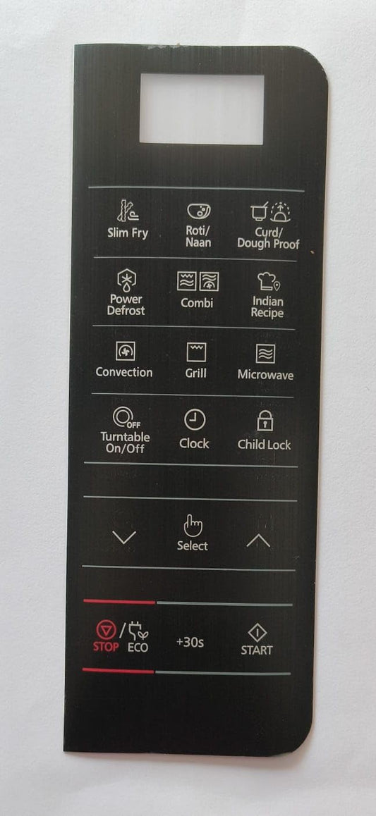 BUY SPARES Microwave Oven Touch Pad,White,Compatible with Samsung MC28H5033 BS1372
