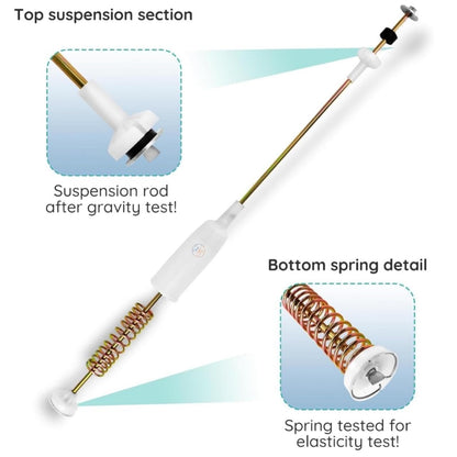 BUY SPARES Top Load Washing Machine Suspension Rods Compatible with S.a.m.s.u.n.g Non-Inverter Models, 22 Inch, Durable Replacement Shocker Rods for Smooth Wash Performance BS1416