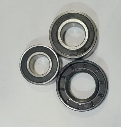 BUY SPARES Washing Machine Bearing and Oil Seal Kit compatible with LG 5.5 kg to 7 kg, Includes 6206 and 6205 Bearing, Seal 37-66-9.5 (7KG) BS1136