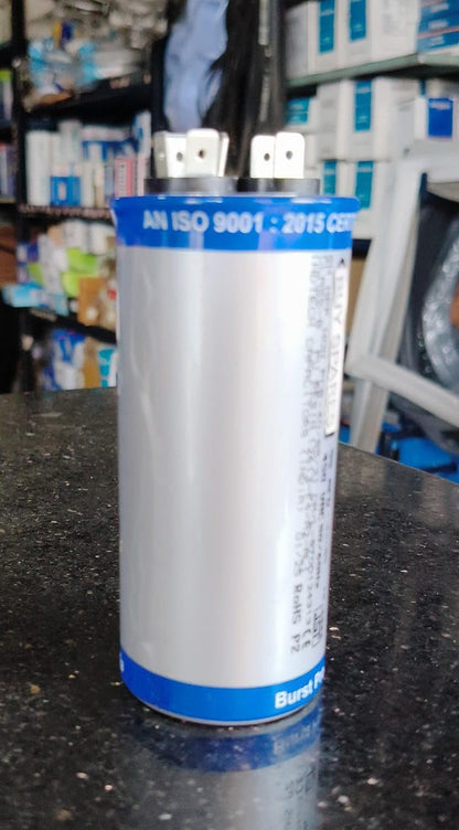 BUY SPARES AC Motor Run Capacitor, 55µF, 450VAC, 50/60Hz, Burst Proof, Non-PCB, MPP BS1363