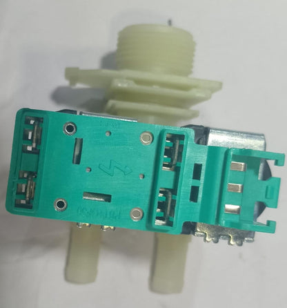 Buy Spares Water Inlet Feed Valve Without Flow Sensor, Compatible with B.o.s.c.h,S.i.e.m.e.n.s Washing Machines BS1297