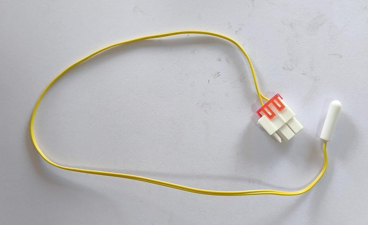 BUY SPARES Refrigerator Temperature Sensor compatible with Samsung, 2 Pin Yellow Wire Connector BS1156