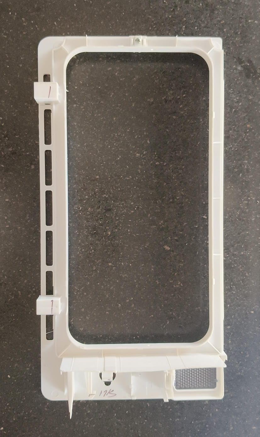 Buy Spares Freezer Door Frame compatible with W.H.I.R.L.P.O.O.L Refrigerators, White, 44 x 22 cm BS1004