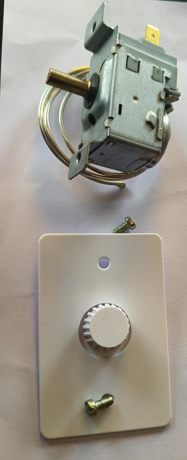 BUY SPARES Bottle Cooler Display Chiller Temperature Thermostat with Control Knob and Mounting Bolts BS1097