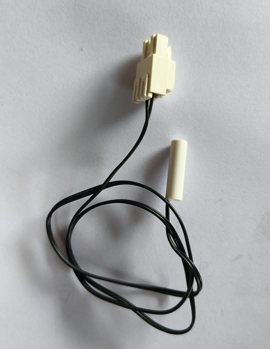 Buy Spares Refrigerator Defrost Sensor compatible with H.A.I.E.R, Black, 2 Pin Jack BS1258