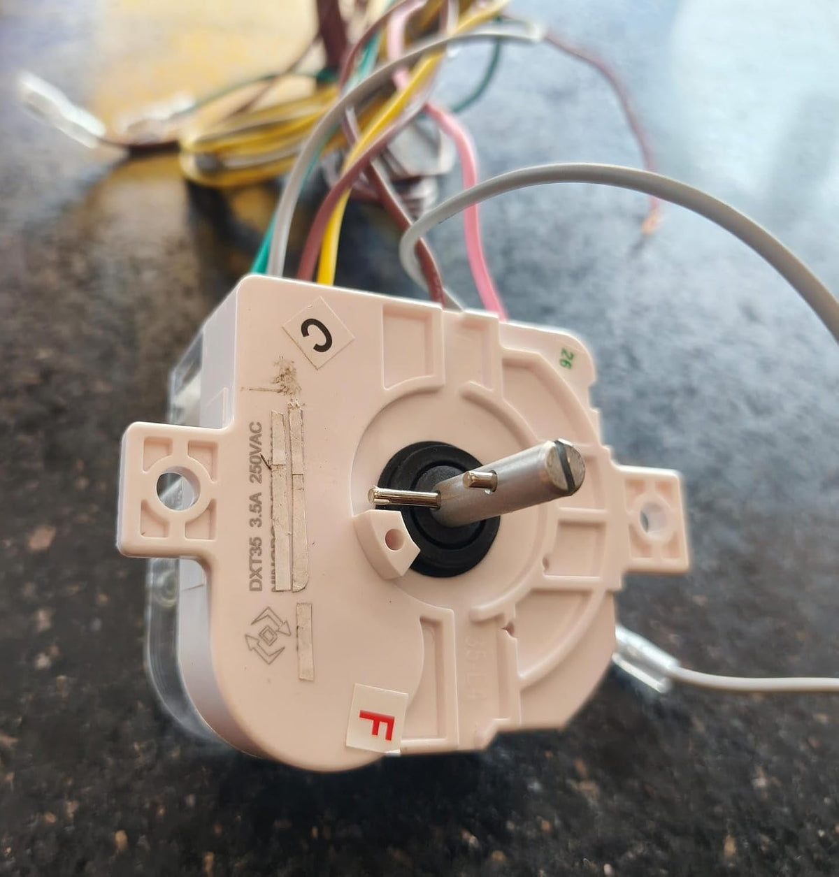 buy spares Washing Machine Timer, 35 Minute Single Wash, 7 Wire, Compatible with Godrej, 250V AC BS1100