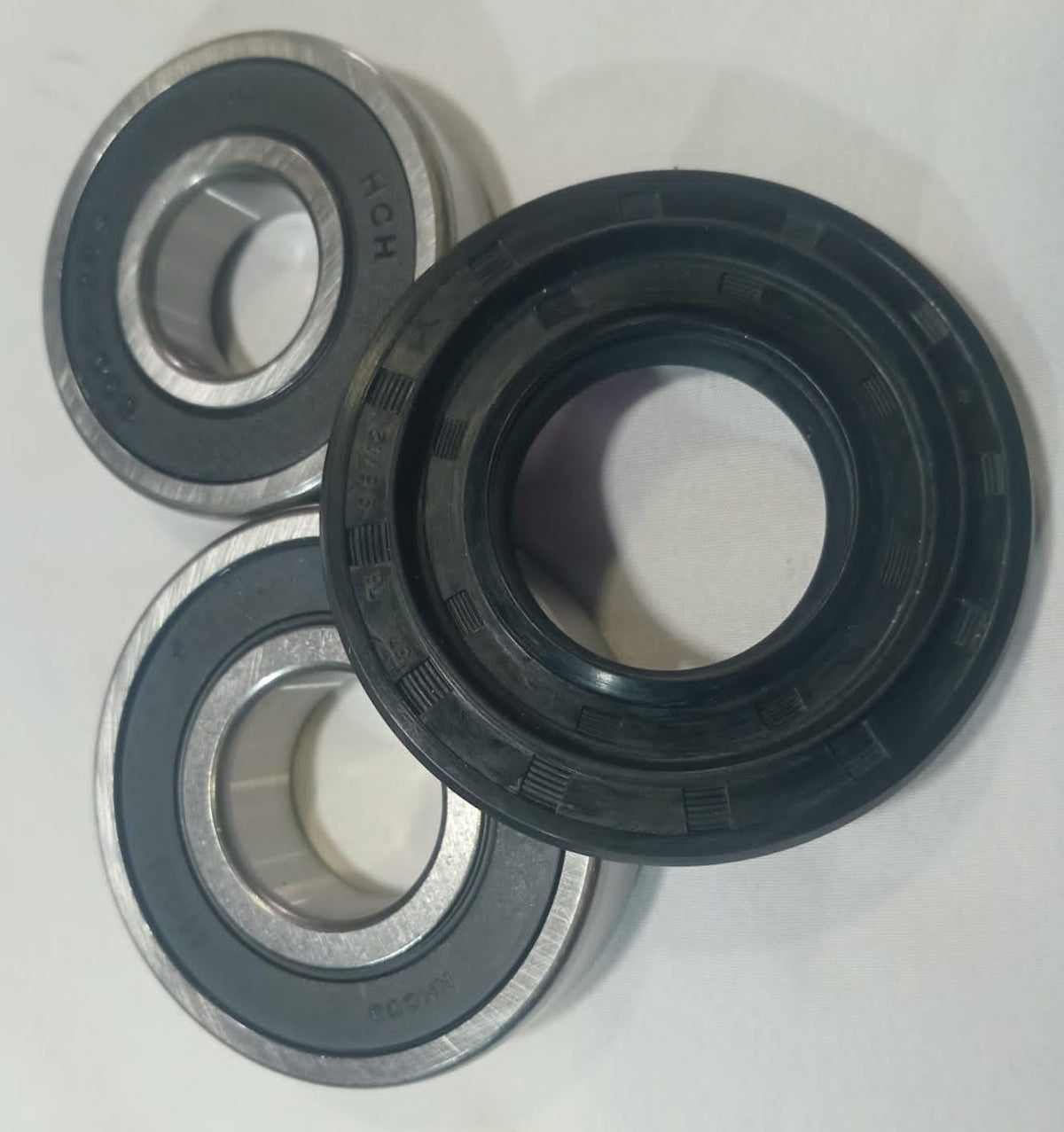 BUY SPARES Washing Machine Bearing and Oil Seal Kit compatible with LG 5.5 kg to 7 kg, Includes 6206 and 6205 Bearing, Seal 37-66-9.5 (8 KG) BS1046