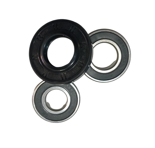 Spares Oil Seal Kit for Samsung Washing Machine, 5.5 to 6kg, Seal 25-50.5-10/12, with Bearings 6203 and 6204 (6KG) BS1195