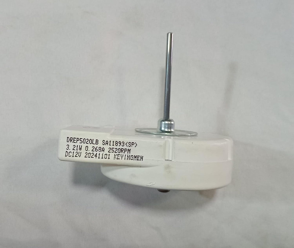 BUY SPARES Refrigerator Evaporator Fan Motor DA31-00020E, DC 12V, 4-Pin Jack, 3-Wire Design, Genuine Replacement Part for S.A.M.S.U.N.G Refrigerator BS1131