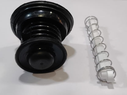 BUY SPARES Washing Machine Drain Bellow, Black, compatible with Whirlpool Semi Automatic Washing Machine, with Metal Spring BS1426
