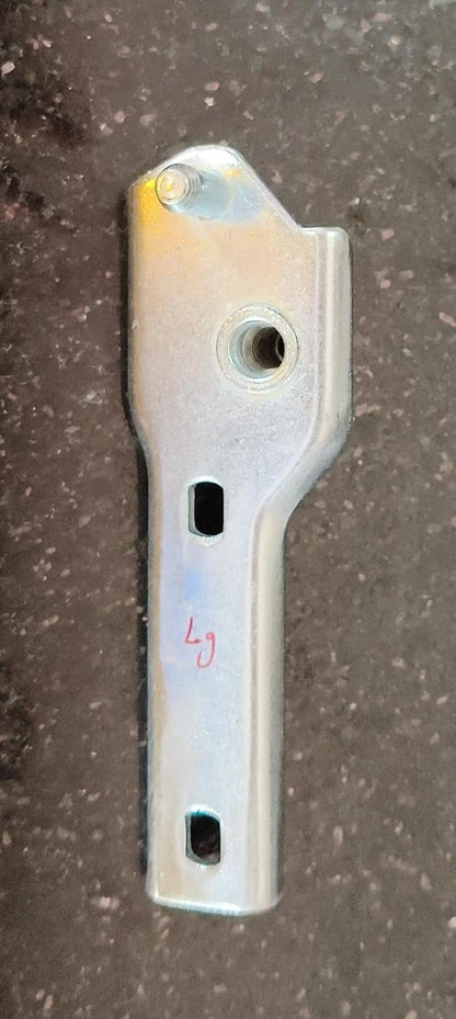 BUY SPARES Refrigerator Single Door Hinge, Steel, Compatible with L.G.E Refrigerators BS1241