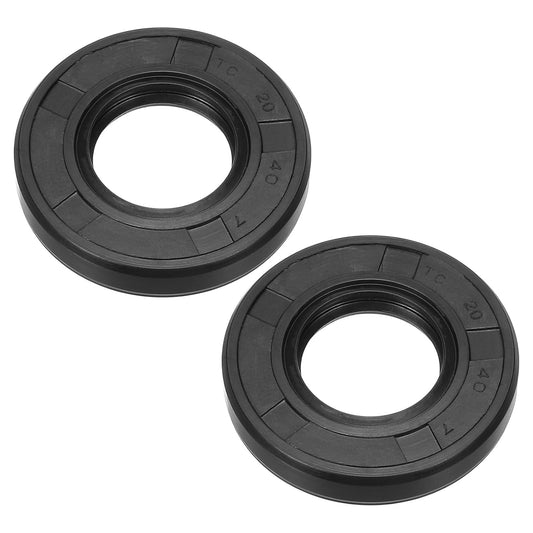 BUY SPARES Premium Bearing and Oil Seal Kit Set of 2 for S.a.m.s.u.n.g Diamond Drum 5.5 Kg Front Load Washing Machines, 6204 and 6203 ZZ Bearings with Oil Seal (25x50.5x9.5/10) BS1343