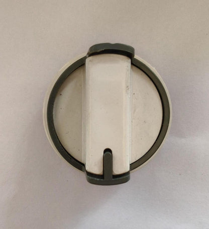 BUY SPARES Washing Machine Control Knob, White and Grey, Set of 4, Compatible with Whirlpool Washing Machines BS1190