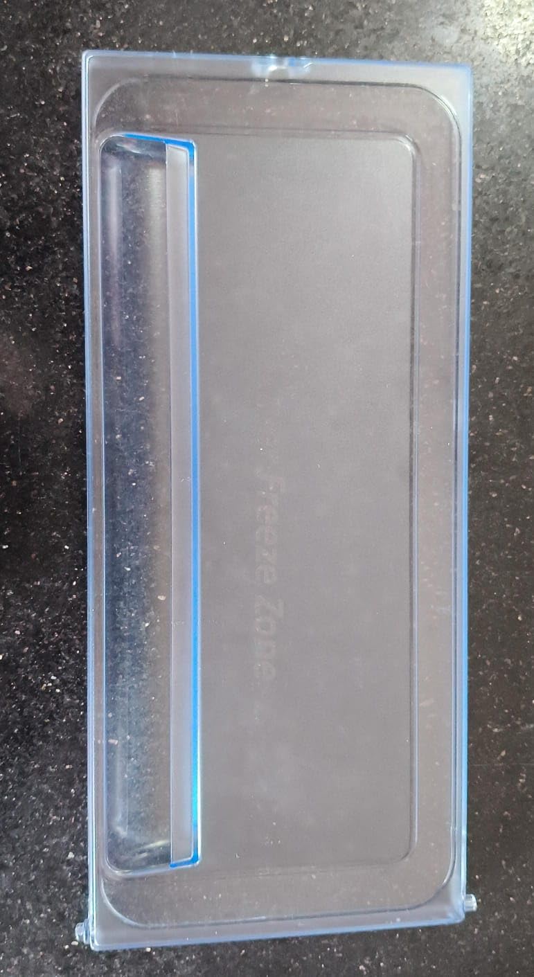 Buy Spares Refrigerator Freezer Door Panel compatible with Samsung Refrigerators, Clear, 17 x 38.5 CM, Part DA63-05992F BS1412