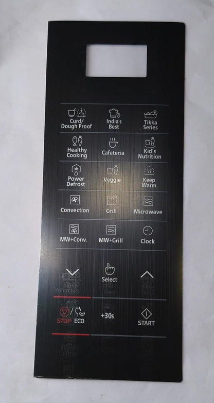Buy Spares Microwave Oven Touch Pad Compatible with Samsung CE76JD, CE77JD, Black BS1237