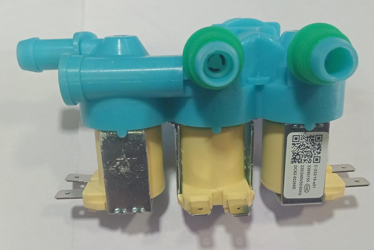 BUY SPARES 3 Way Inlet Valve for Samsung Top Load Washing Machine, Replacement Water Inlet Part BS1370