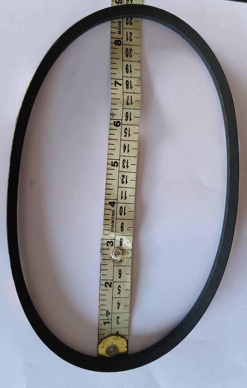 BUY SPARES Washing Machine Drive Belt, Black, compatible with Whirlpool WM 23 BS1422