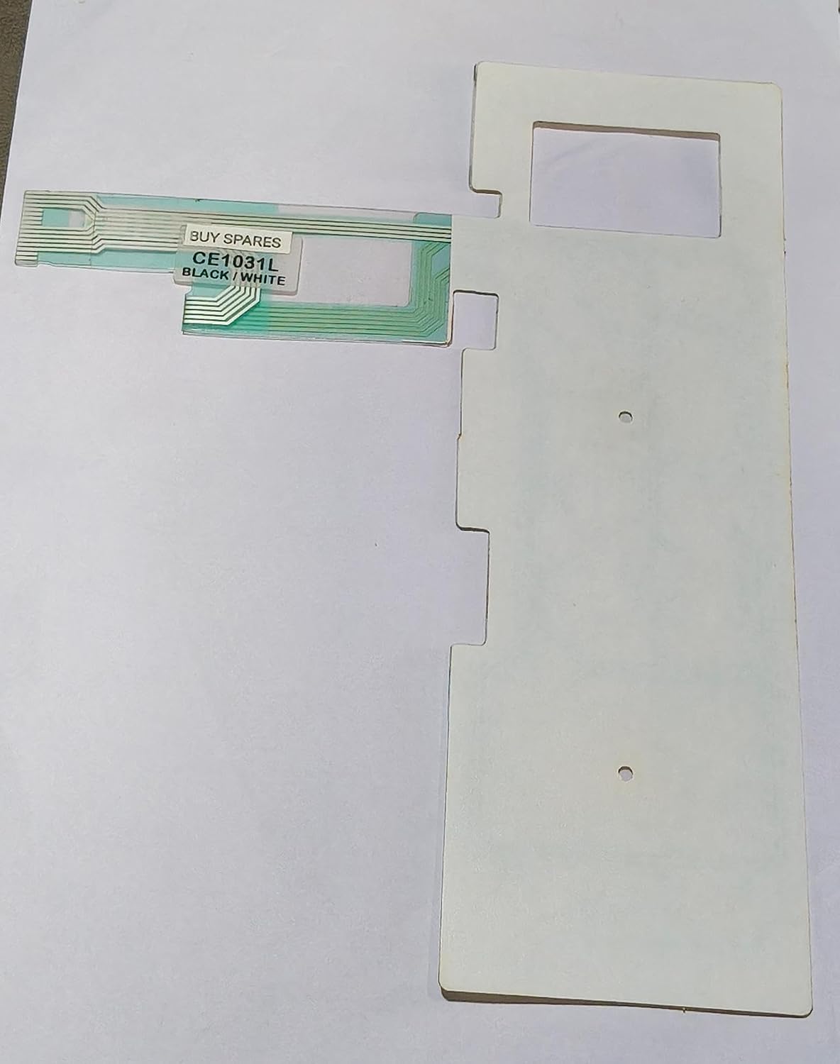 BUY SPARES Touch Pad Suitable for Samsung CE1031L Microwave Oven, Black/White BS1027
