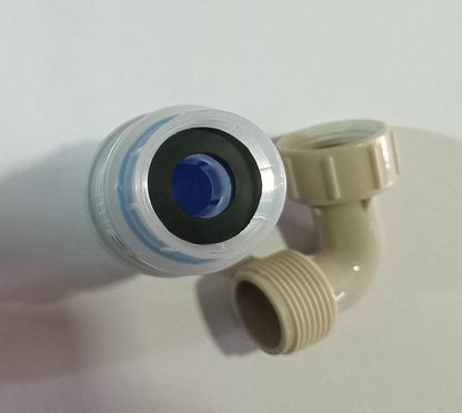 BUY SPARES Universal Dust Filter with Elbow Connector, Compatible with IFB and Bosch Washing Machine and Dishwasher BS1414