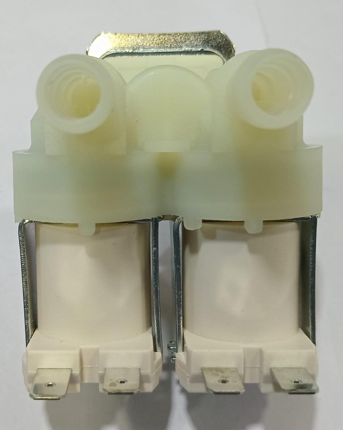 BUY SPARES Dual Outlet Solenoid Water Inlet Feed Valve Compatible with Samsung, LG and IFB Top Load Washing Machine BS1301